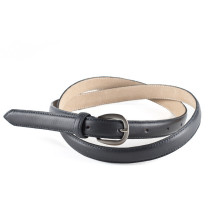 Dámský kožený opasok 945 tmavě modrý Made in Italy