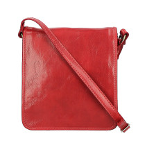 Pánská kožená taška 152 rudá