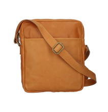 Pánská kožená taška MI66 koňaková