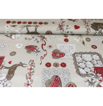 Dekorační látka Tirol, šírka 140 cm