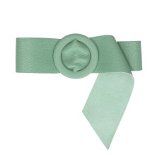 Dámský kožený opasok 224 Made in Italy mátový