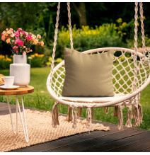 Zahradní polštář voděodolný 50x50 cm latte