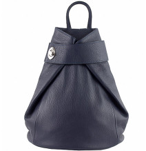 Kožený batoh 443 modrý