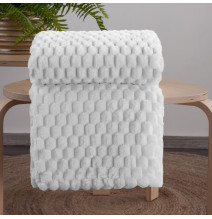 Deka Cindy6 s 3D efektem bílá