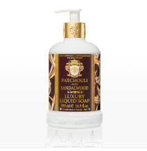 Tekuté mýdlo Patchouli a santalové dřevo 500 ml SA Fiorentino