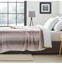 Deka Fashion 160x210 cm šedá+lila