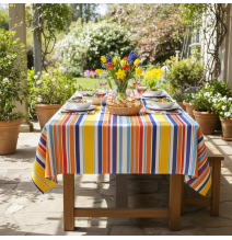 Ubrus na stůl Barevné pruhy